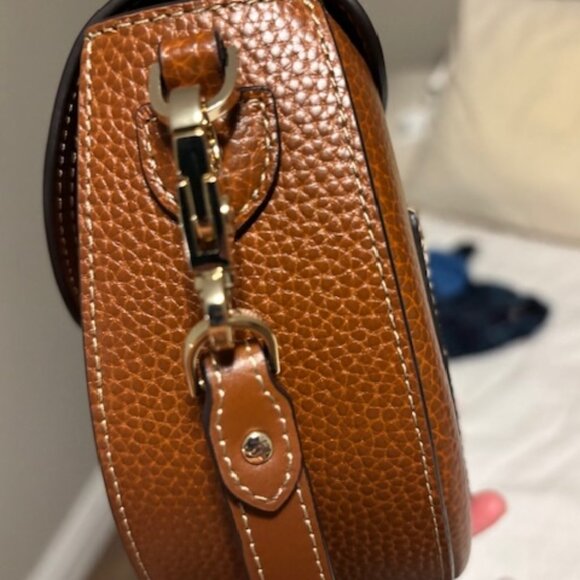 As New, Aspinal of London Portobello Crossbody Bag, Tan - Picture 6 of 11